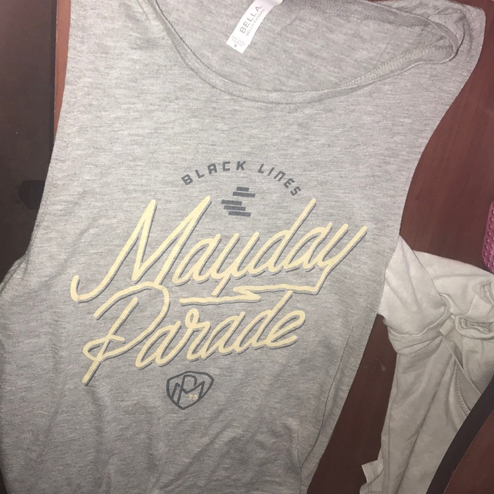 Mayday parade Muscle tank top